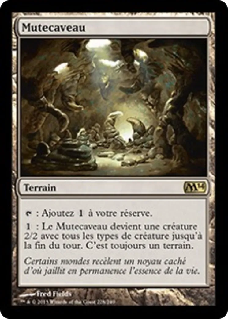Mutecaveau — Magic 2014 — Magic: The Gathering