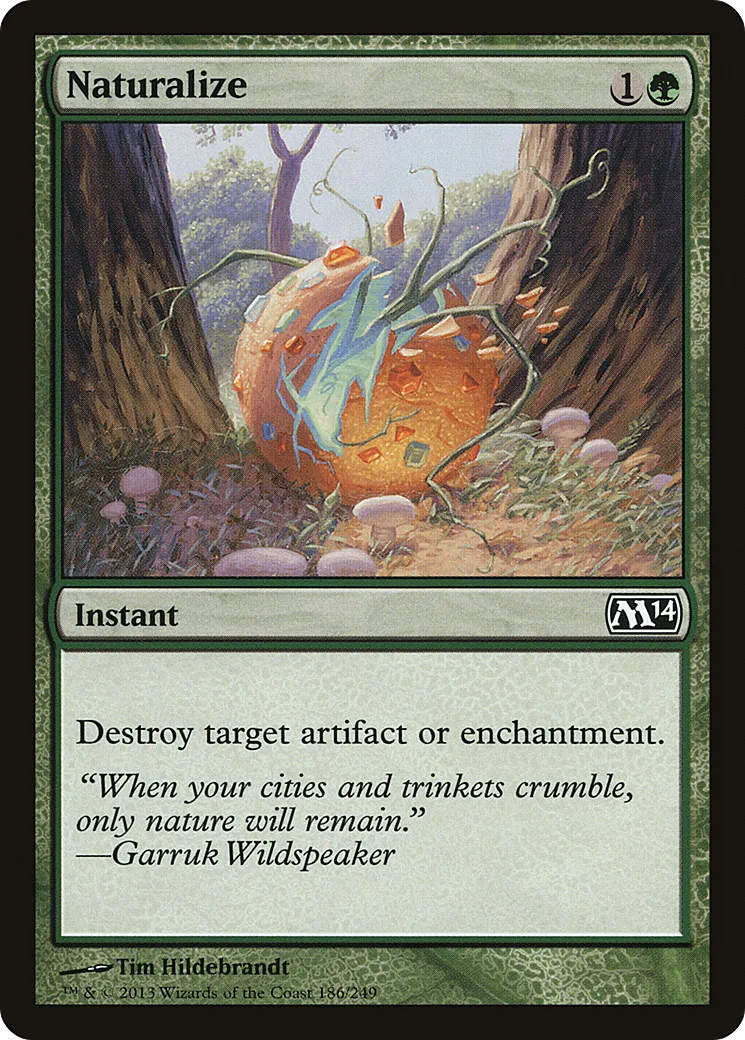 Naturalize — Magic 2014 — Magic: The Gathering