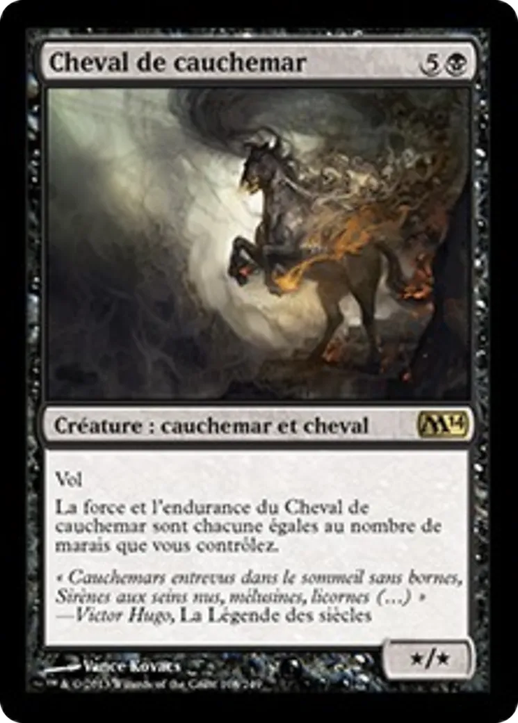 Cheval de cauchemar — Magic 2014 — Magic: The Gathering