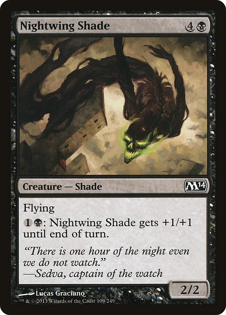 Nightwing Shade — Magic 2014 — Magic: The Gathering