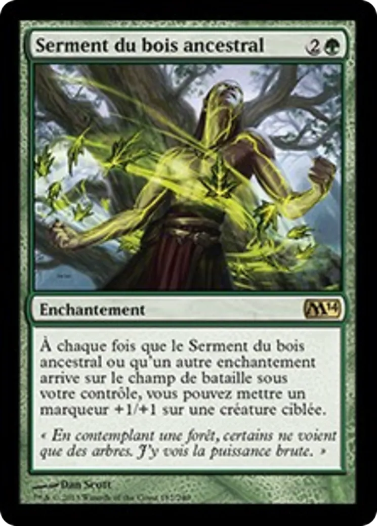 Serment du bois ancestral — Magic 2014 — Magic: The Gathering
