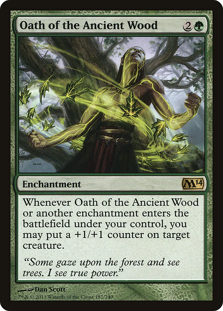 Oath of the Ancient Wood — Magic 2014 — Magic: The Gathering