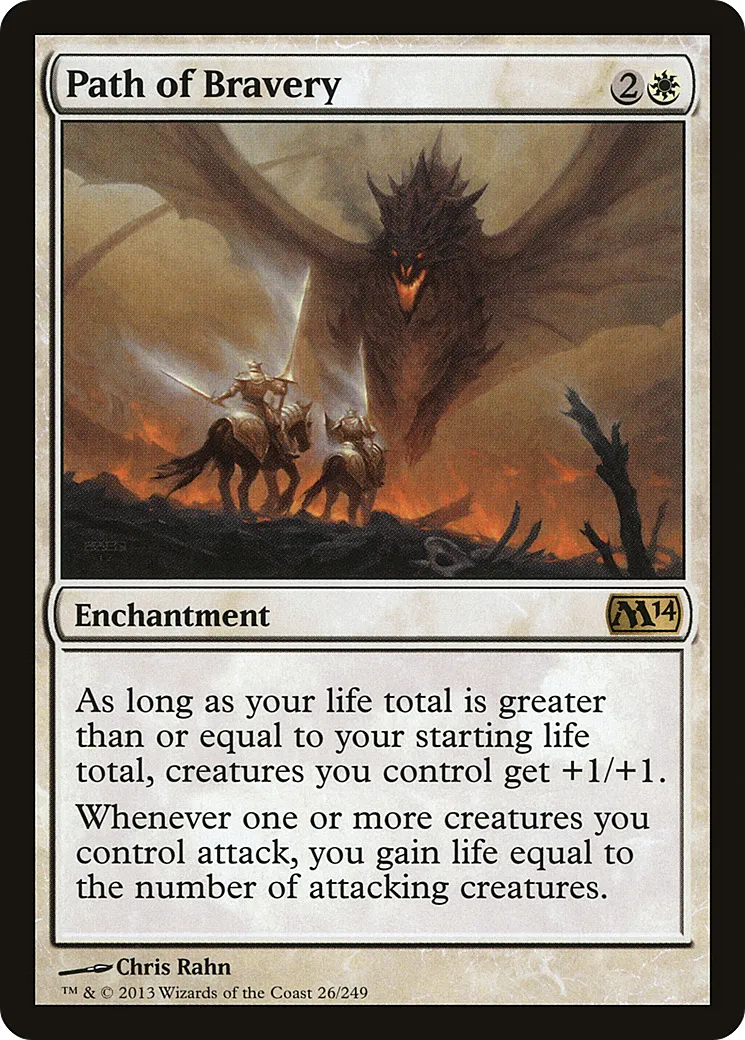 Path of Bravery — Magic 2014 — Magic: The Gathering