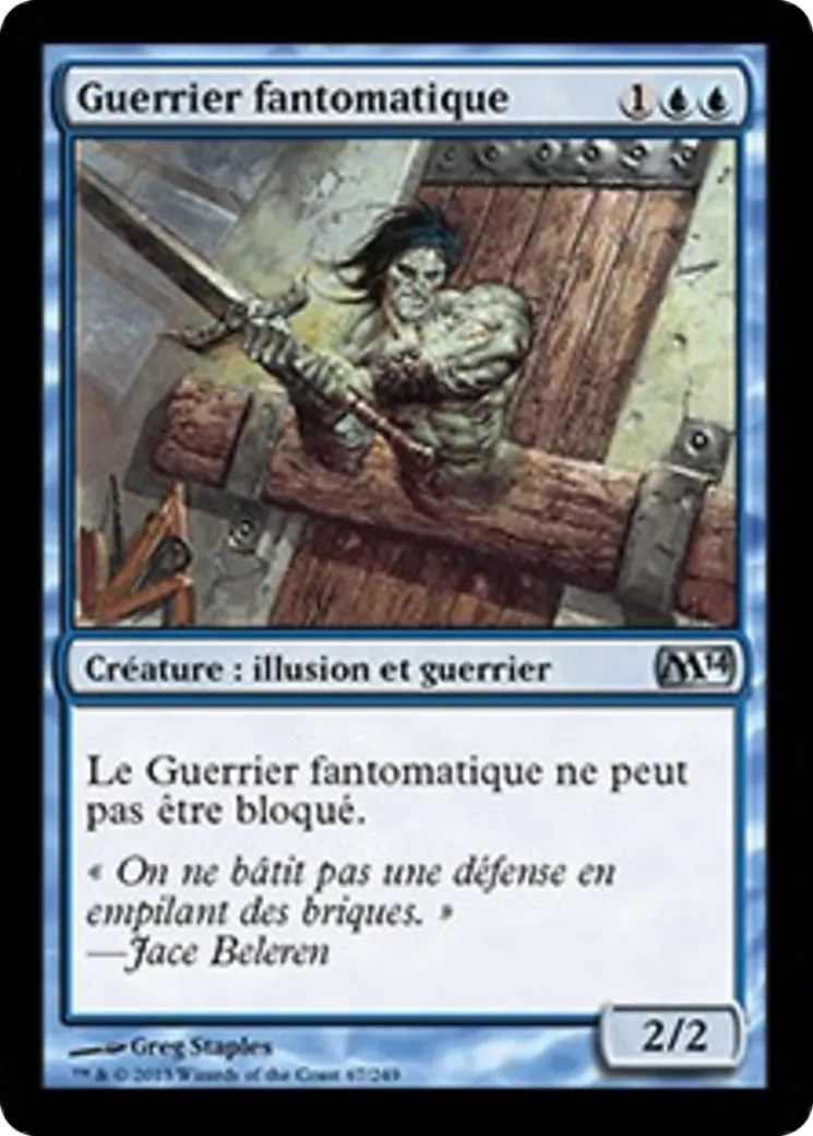 Guerrier fantomatique — Magic 2014 — Magic: The Gathering