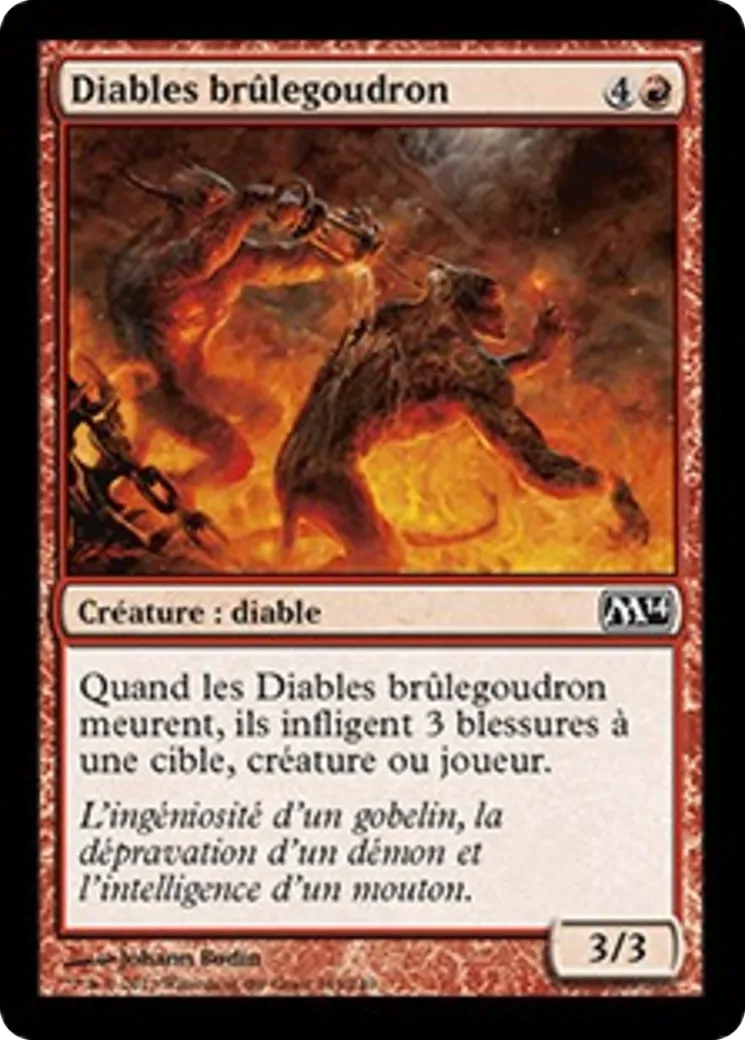 Diables brûlegoudron — Magic 2014 — Magic: The Gathering