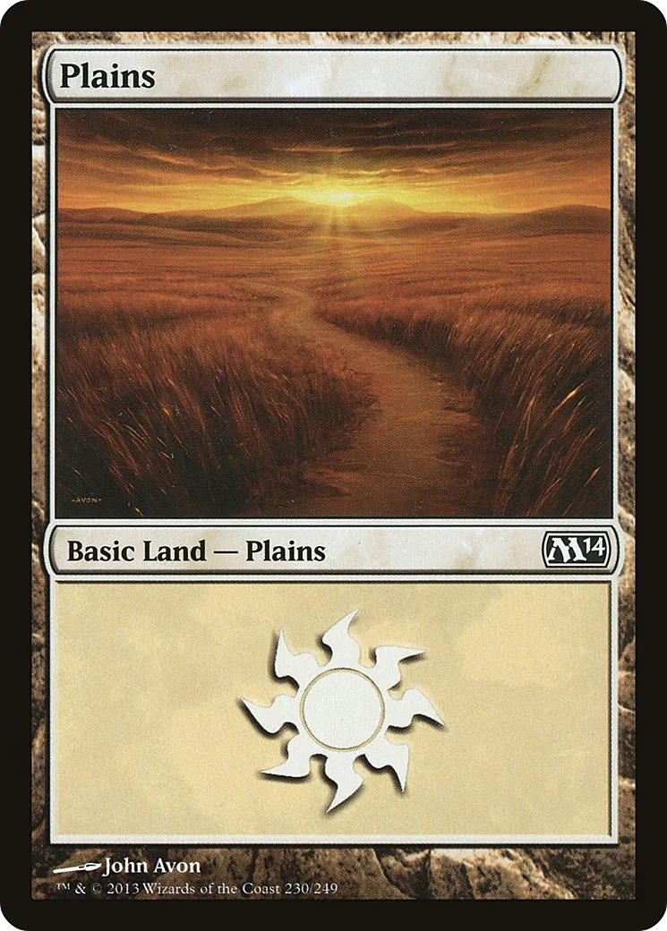 Plains — Magic 2014 — Magic: The Gathering