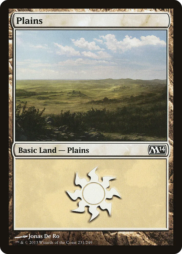 Plains — Magic 2014 — Magic: The Gathering