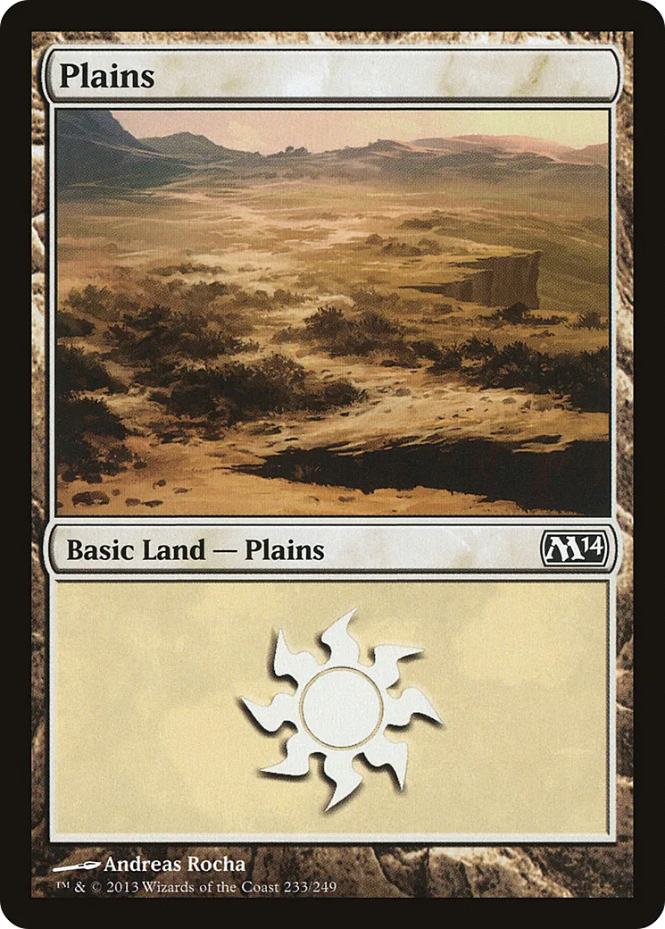 Plaine — Magic 2014 — Magic: The Gathering
