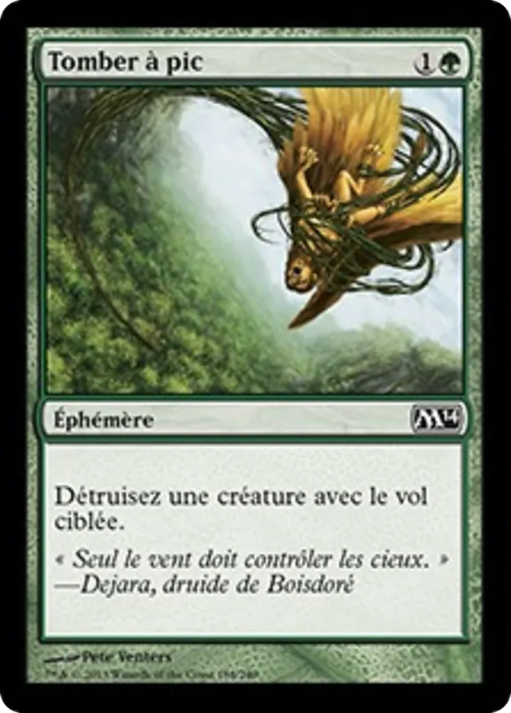 Tomber à pic — Magic 2014 — Magic: The Gathering