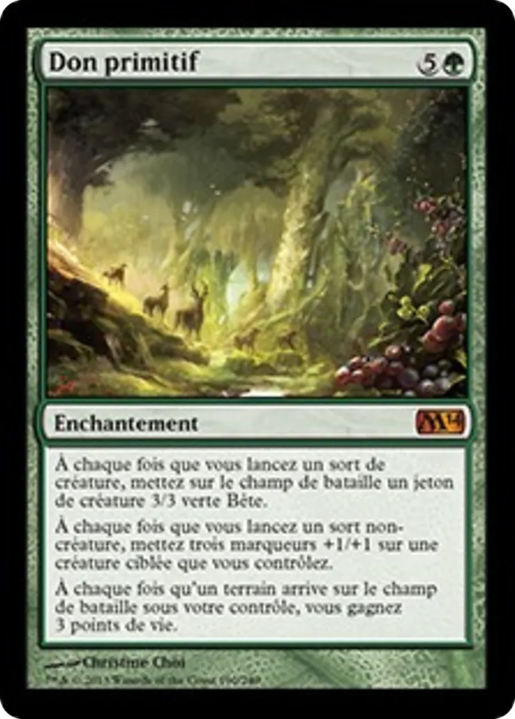 Don primitif — Magic 2014 — Magic: The Gathering