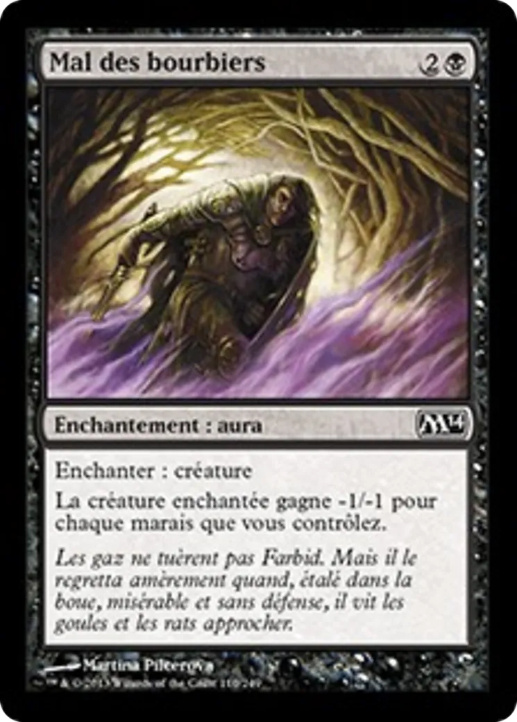 Mal des bourbiers — Magic 2014 — Magic: The Gathering