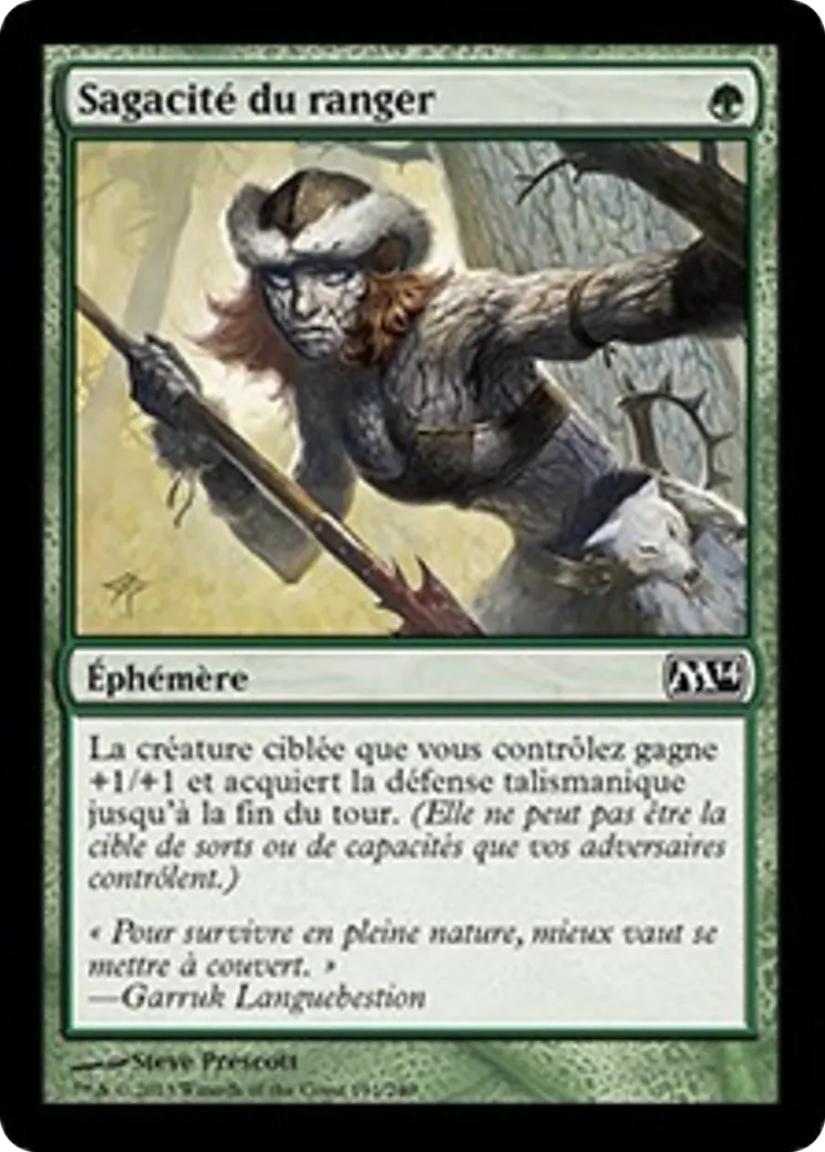 Sagacité du ranger — Magic 2014 — Magic: The Gathering