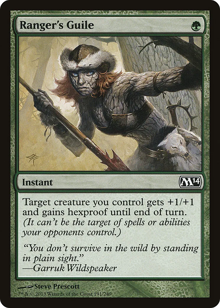 Ranger's Guile — Magic 2014 — Magic: The Gathering