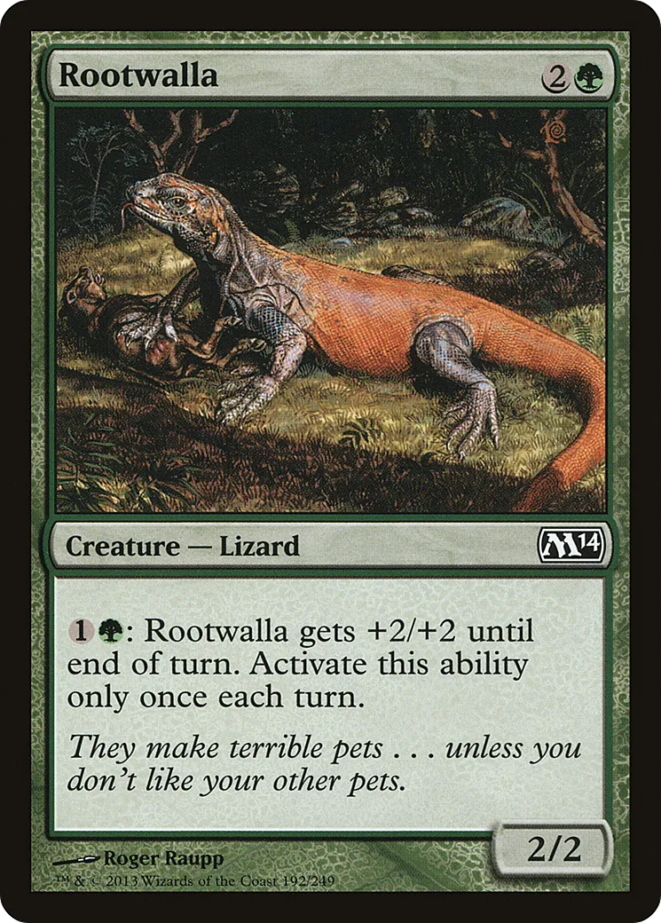 Rootwalla — Magic 2014 — Magic: The Gathering