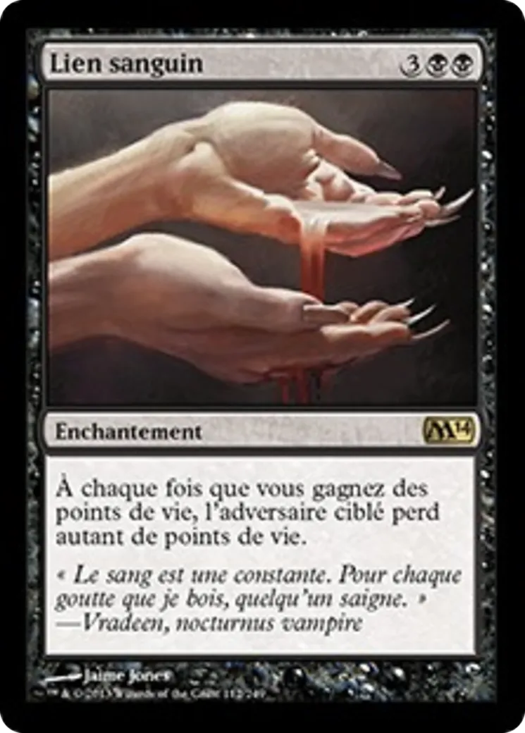 Lien sanguin — Magic 2014 — Magic: The Gathering