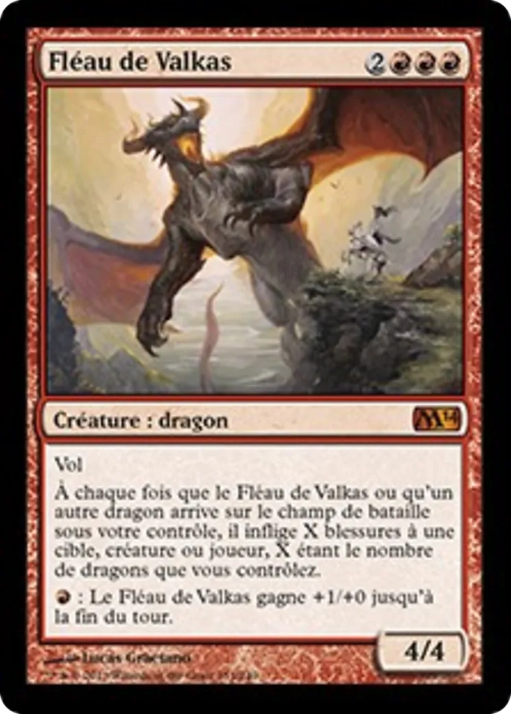 Fléau de Valkas — Magic 2014 — Magic: The Gathering