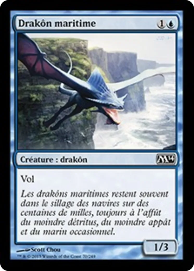 Drakôn maritime — Magic 2014 — Magic: The Gathering