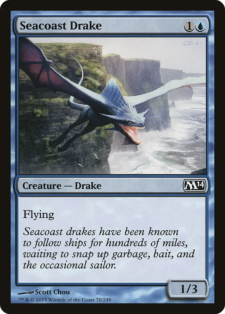 Seacoast Drake — Magic 2014 — Magic: The Gathering