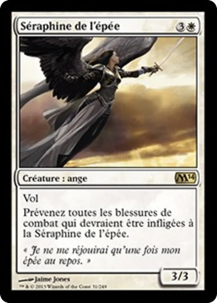 Séraphine de l'épée — Magic 2014 — Magic: The Gathering