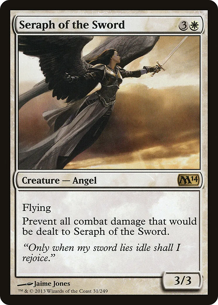 Séraphine de l'épée — Magic 2014 — Magic: The Gathering