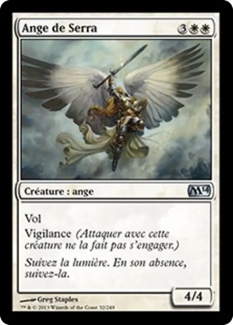 Ange de Serra — Magic 2014 — Magic: The Gathering