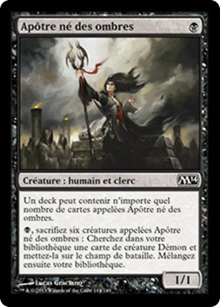 Apôtre né des ombres — Magic 2014 — Magic: The Gathering