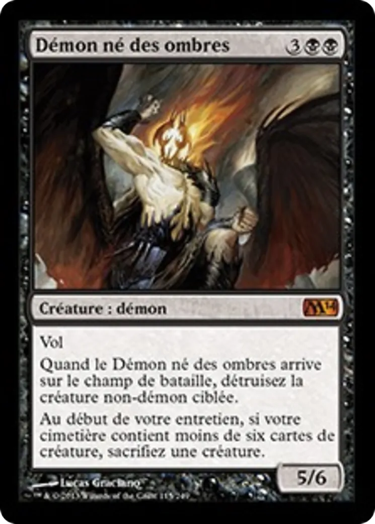 Démon né des ombres — Magic 2014 — Magic: The Gathering
