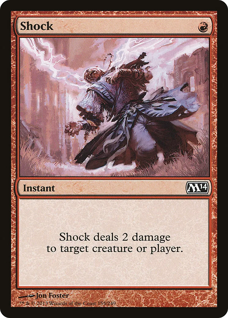 Shock — Magic 2014 — Magic: The Gathering