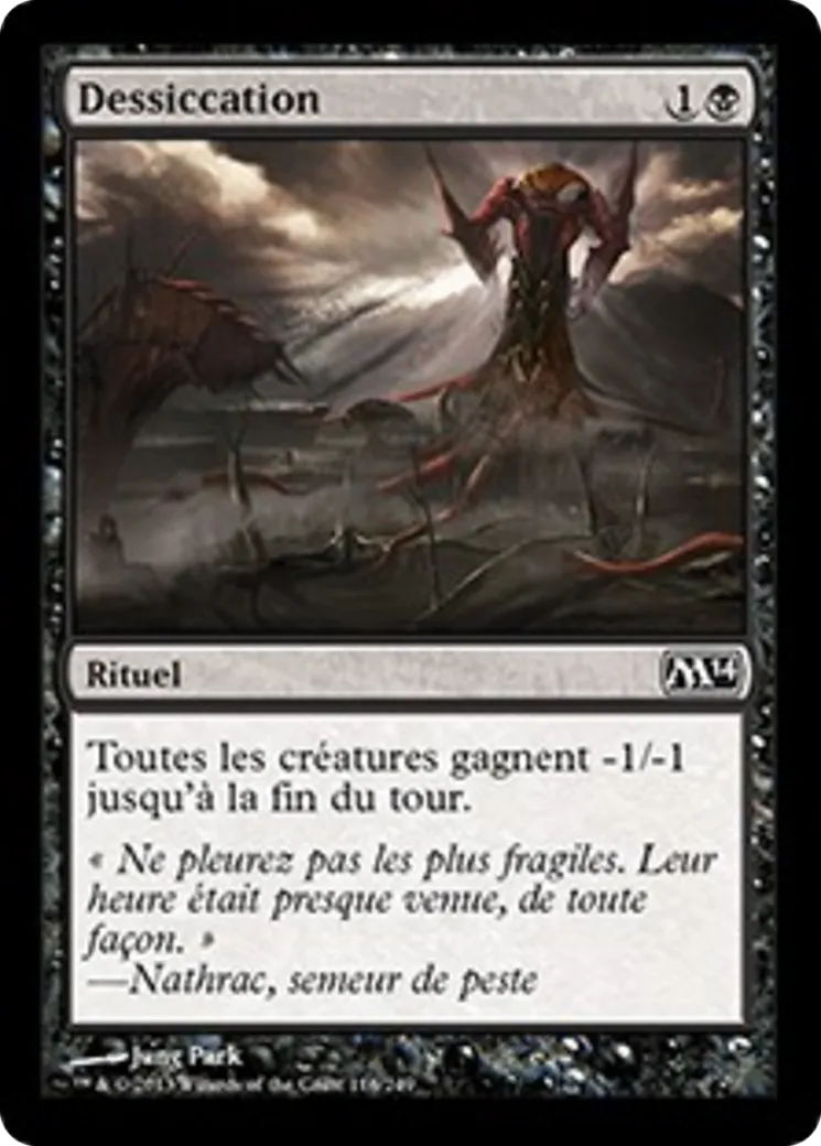 Dessiccation — Magic 2014 — Magic: The Gathering