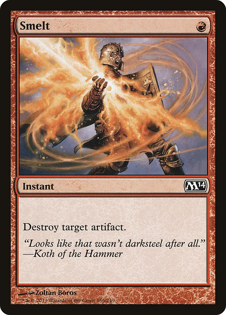 Smelt — Magic 2014 — Magic: The Gathering