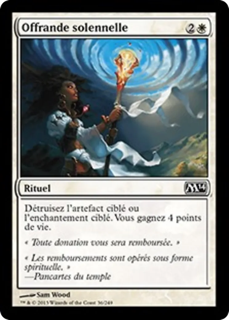 Offrande solennelle — Magic 2014 — Magic: The Gathering