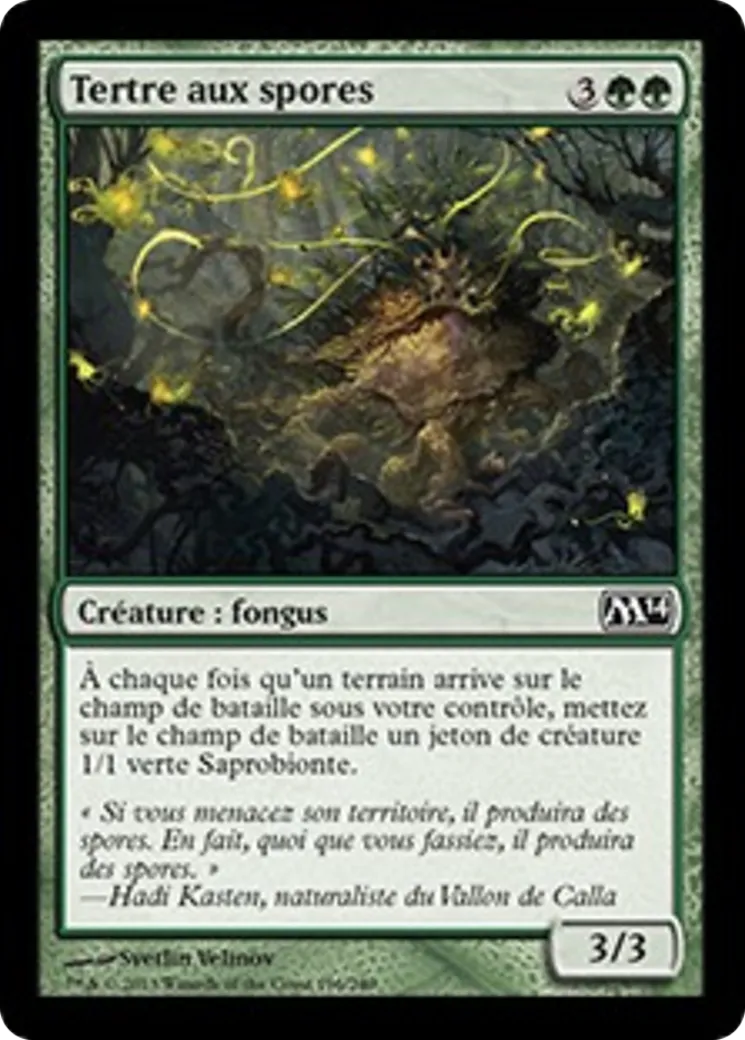 Tertre aux spores — Magic 2014 — Magic: The Gathering