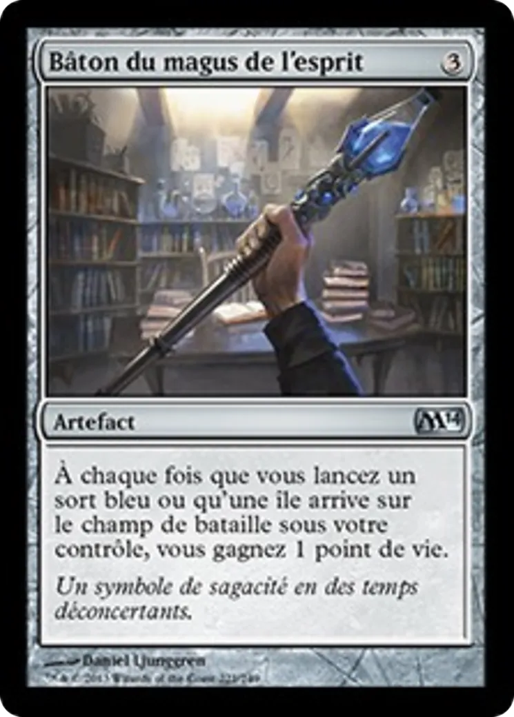 Bâton du magus de l'esprit — Magic 2014 — Magic: The Gathering