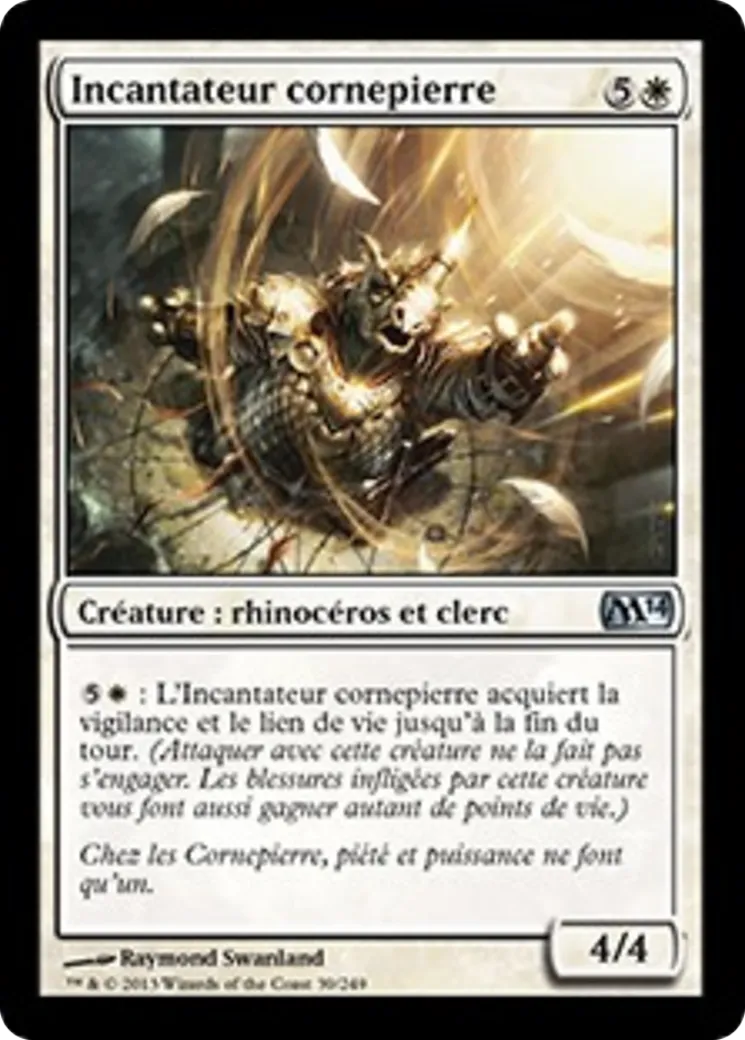 Incantateur cornepierre — Magic 2014 — Magic: The Gathering