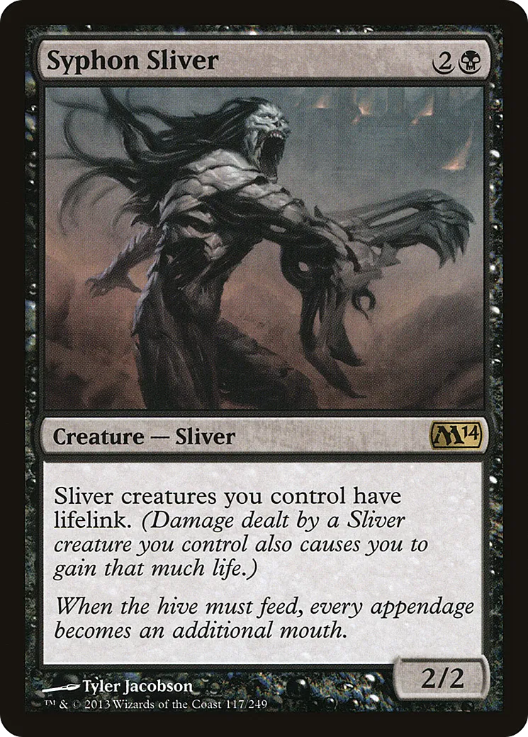 Syphon Sliver — Magic 2014 — Magic: The Gathering