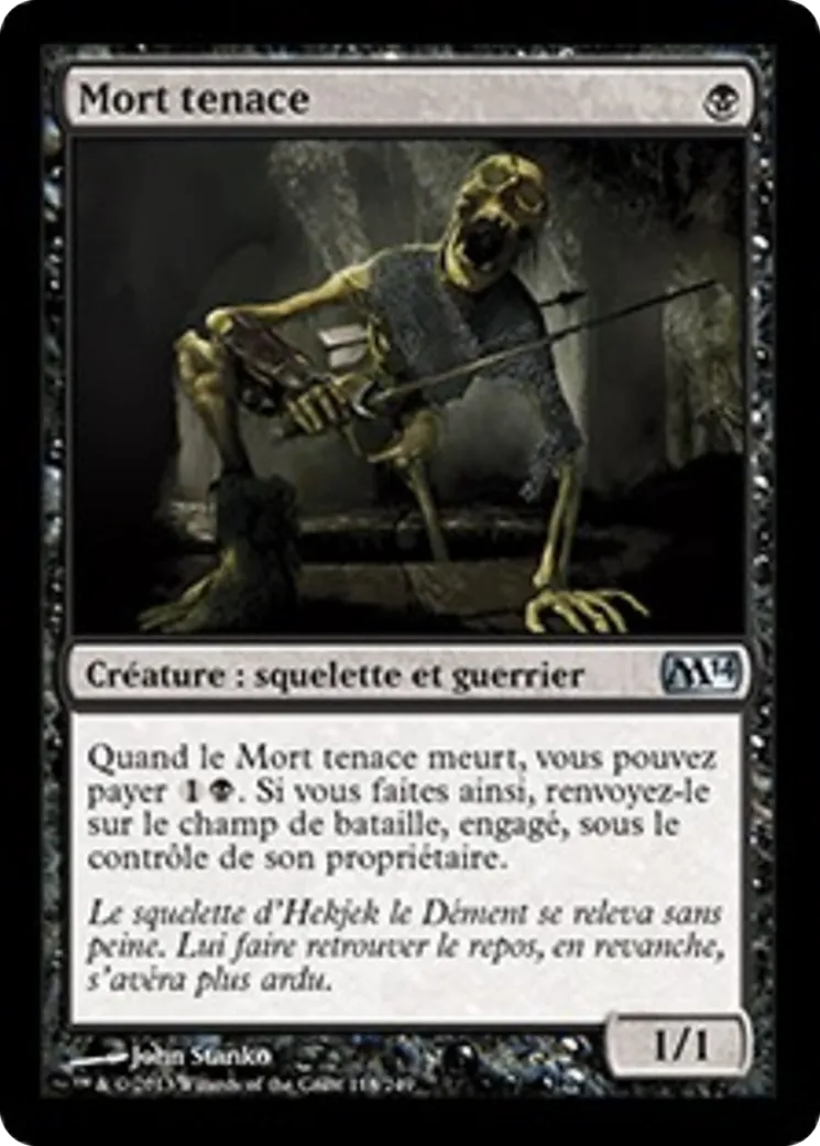 Mort tenace — Magic 2014 — Magic: The Gathering