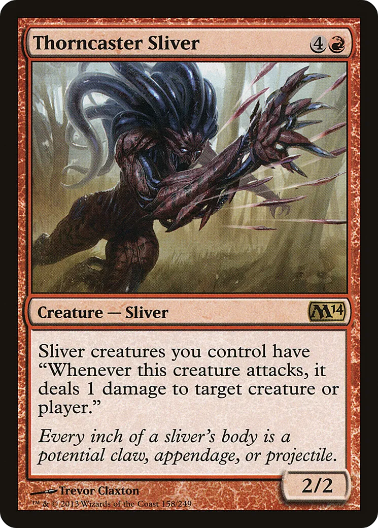 Thorncaster Sliver — Magic 2014 — Magic: The Gathering