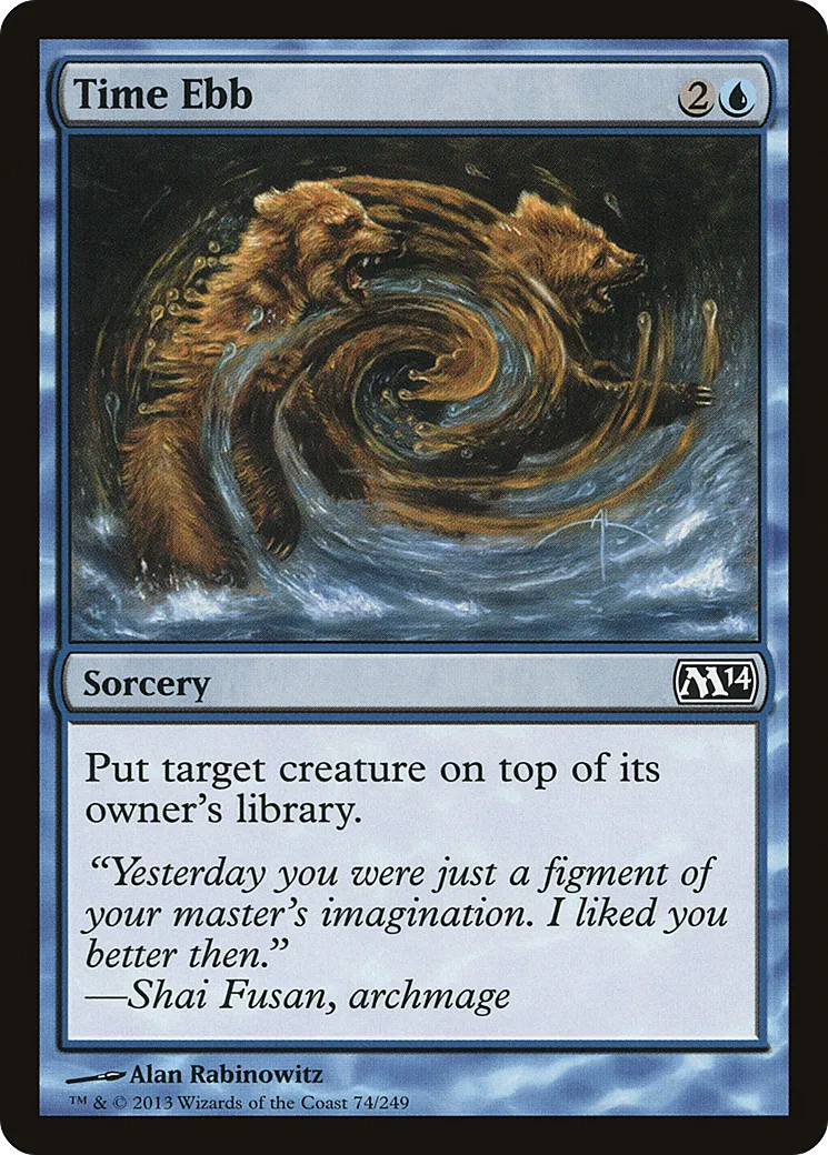 Time Ebb — Magic 2014 — Magic: The Gathering