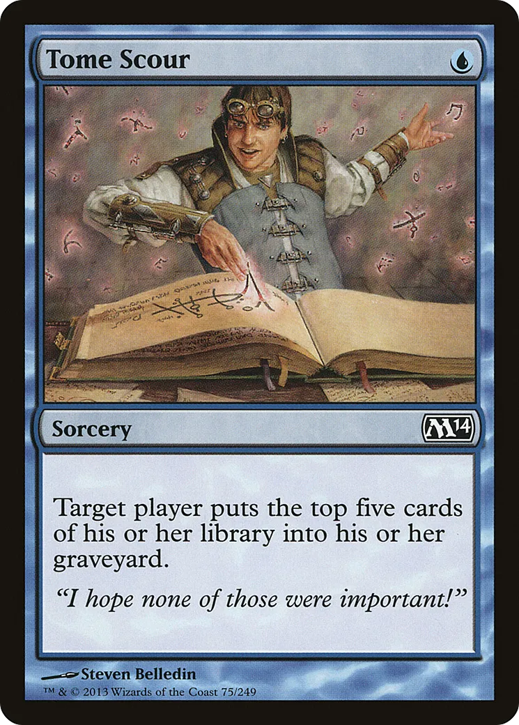 Écurage de grimoire — Magic 2014 — Magic: The Gathering