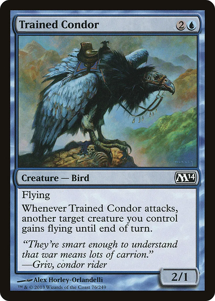 Trained Condor — Magic 2014 — Magic: The Gathering