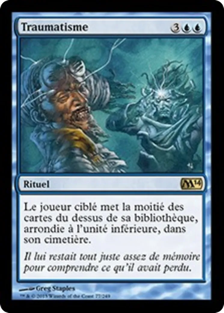 Traumatisme — Magic 2014 — Magic: The Gathering