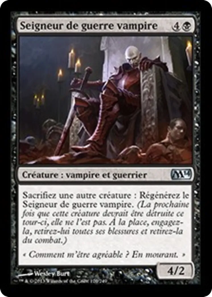 Seigneur de guerre vampire — Magic 2014 — Magic: The Gathering