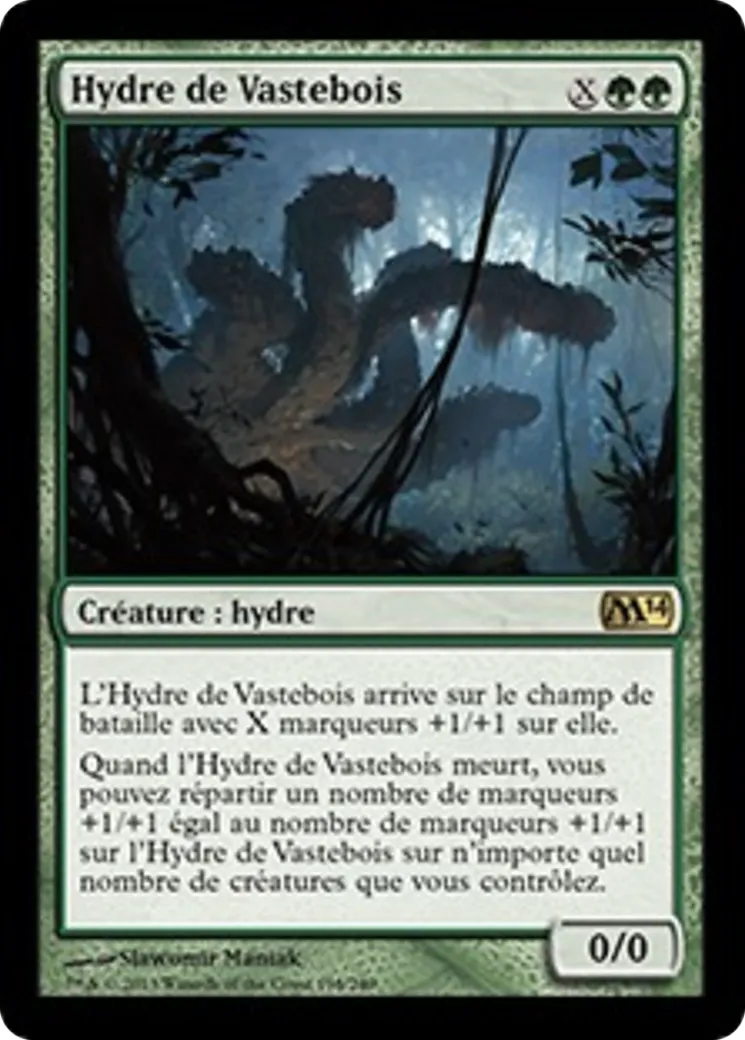 Hydre de Vastebois — Magic 2014 — Magic: The Gathering