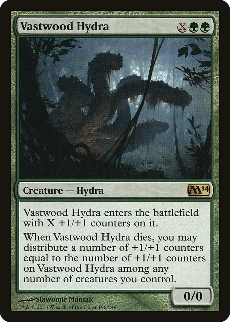 Vastwood Hydra — Magic 2014 — Magic: The Gathering