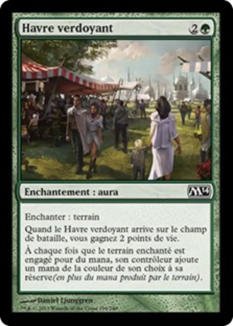Havre verdoyant — Magic 2014 — Magic: The Gathering