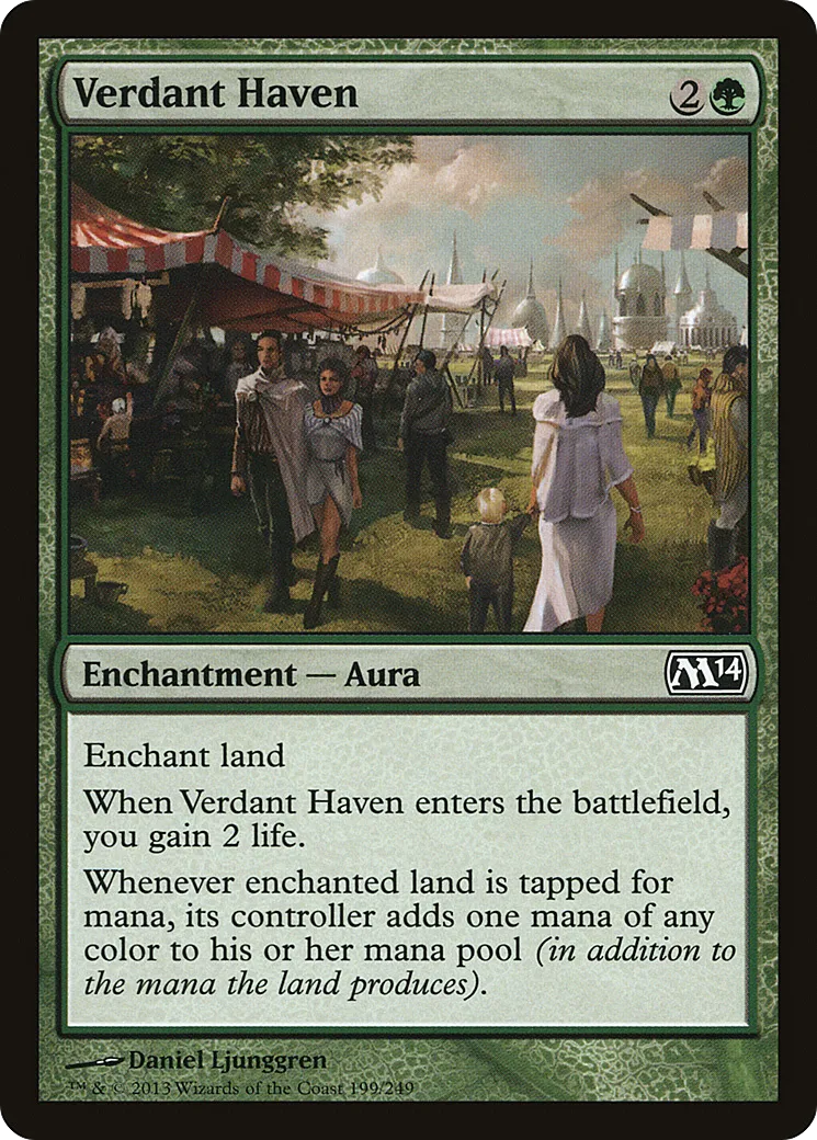 Verdant Haven — Magic 2014 — Magic: The Gathering