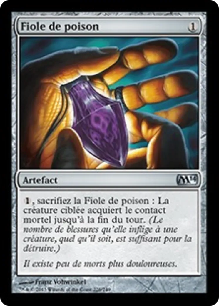 Fiole de poison — Magic 2014 — Magic: The Gathering