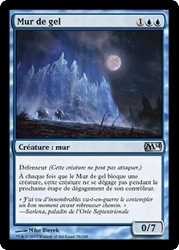 Mur de gel — Magic 2014 — Magic: The Gathering