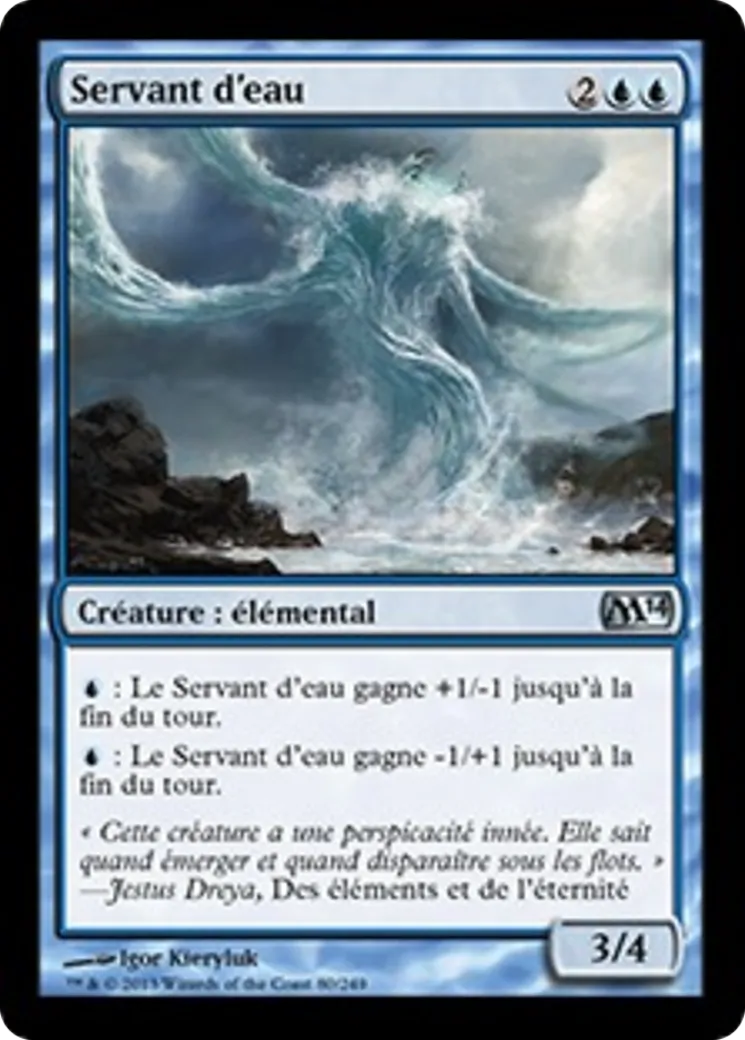 Servant d'eau — Magic 2014 — Magic: The Gathering