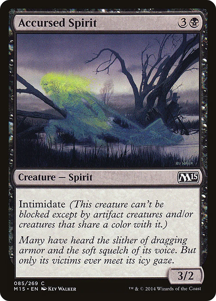 Accursed Spirit — Magic 2015 — Magic: The Gathering